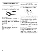 Preview for 14 page of KitchenAid KUDI01FL Use And Care Manual