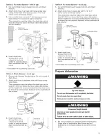 Preview for 9 page of KitchenAid KUDI02FRBL1 Installation Instructions Manual