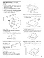 Preview for 11 page of KitchenAid KUDI02FRBL1 Installation Instructions Manual