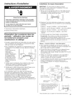 Preview for 23 page of KitchenAid KUDI02FRBL1 Installation Instructions Manual