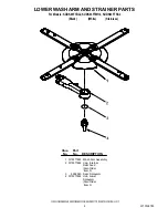 Preview for 4 page of KitchenAid KUDK03FTBL - Dishwasher w/ 4 Cycle Arch II Parts List