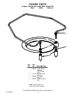 Preview for 5 page of KitchenAid KUDK03FTBL - Dishwasher w/ 4 Cycle Arch II Parts List