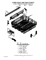 Preview for 11 page of KitchenAid KUDK03FTBL - Dishwasher w/ 4 Cycle Arch II Parts List