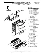 KitchenAid KUDK03FTBL3 Parts List preview