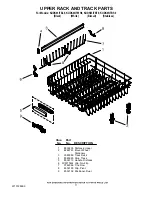 Preview for 11 page of KitchenAid KUDK03ITBL - 24 Inch Full Console Dishwasher Parts List