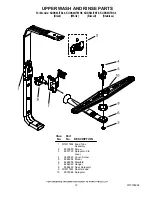 Preview for 12 page of KitchenAid KUDK03ITBL - 24 Inch Full Console Dishwasher Parts List