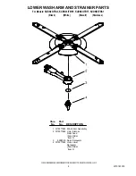 Предварительный просмотр 4 страницы KitchenAid KUDK03ITBL1 Parts List