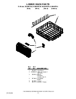 Preview for 13 page of KitchenAid KUDK03ITBL2 Parts List