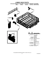 Preview for 12 page of KitchenAid KUDK30IVBS0 Parts List