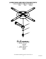 Preview for 4 page of KitchenAid KUDM03FTBL1 Parts List