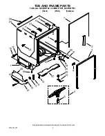 Preview for 7 page of KitchenAid KUDM03FTBL1 Parts List