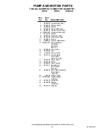 Preview for 10 page of KitchenAid KUDM03FTBL1 Parts List