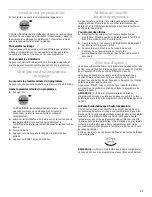 Preview for 31 page of KitchenAid KUDP01TJ Use And Care Manual