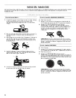 Preview for 16 page of KitchenAid KUDP02CR Reference Manual