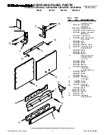 KitchenAid KUDP02IRBL2 Parts List preview