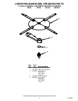 Preview for 4 page of KitchenAid KUDP02IRBL2 Parts List