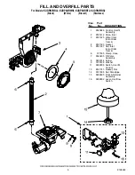 Preview for 6 page of KitchenAid KUDP02IRBL2 Parts List