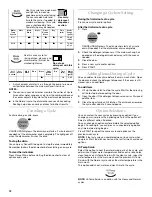 Preview for 12 page of KitchenAid KUDR01TJ Use And Care Manual