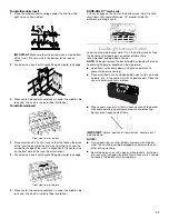 Preview for 11 page of KitchenAid KUDS01FL Use And Care Manual