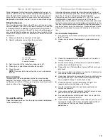 Preview for 13 page of KitchenAid KUDS01FL Use And Care Manual