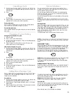 Preview for 15 page of KitchenAid KUDS01FL Use And Care Manual