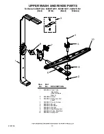 Preview for 13 page of KitchenAid KUDS01FLBL1 Parts List