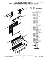 Preview for 1 page of KitchenAid KUDS01IJAL0 Parts List