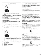 Preview for 15 page of KitchenAid KUDS01IL Use And Care Manual