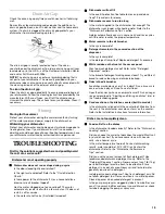 Preview for 19 page of KitchenAid KUDS01IL Use And Care Manual