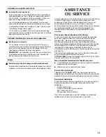 Preview for 43 page of KitchenAid KUDS01IL Use And Care Manual