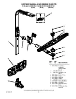 Предварительный просмотр 13 страницы KitchenAid KUDS03CTBL1 Parts List