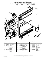 Preview for 3 page of KitchenAid KUDS03FSBL1 Parts List