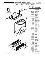 KitchenAid KUDS03FTBL Parts List preview