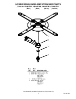 Preview for 4 page of KitchenAid KUDS03FTBL Parts List