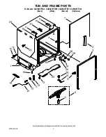 Preview for 7 page of KitchenAid KUDS03FTBL Parts List