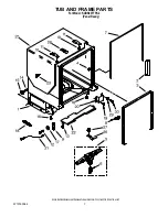 Preview for 7 page of KitchenAid KUDS03FTPA2 Parts List