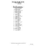 Preview for 8 page of KitchenAid KUDS03FTPA2 Parts List