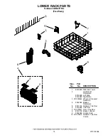 Preview for 14 page of KitchenAid KUDS03FTPA2 Parts List