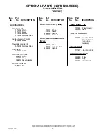 Preview for 15 page of KitchenAid KUDS03FTPA2 Parts List