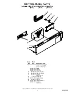 Preview for 2 page of KitchenAid KUDS03STBL - ARCHITECT II Full Console Dishwasher Parts List