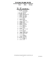 Preview for 8 page of KitchenAid KUDS03STBL1 Parts List