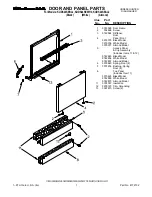 Preview for 1 page of KitchenAid KUDS24SEAL2 Parts List