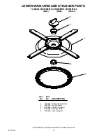 Preview for 5 page of KitchenAid KUDS24SEAL4 Parts List