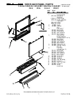 KitchenAid KUDS25SHAL1 Parts List preview