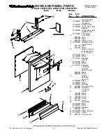 KitchenAid KUDS40CVBL0 Parts List preview