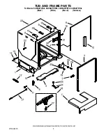 Preview for 5 page of KitchenAid KUDS40FVBL - 24" Dishwasher Door And Panel Parts