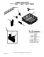 Preview for 13 page of KitchenAid KUDS40FVBL - 24" Dishwasher Door And Panel Parts