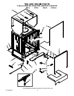 Preview for 5 page of KitchenAid KUDS40FVBL5 Door And Panel Parts