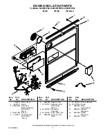 Preview for 3 page of KitchenAid KUDS50FVBL0 Parts List