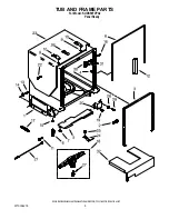 Preview for 5 page of KitchenAid KUDS50FVPA - Fully Integrated Dishwasher Door And Panel Parts